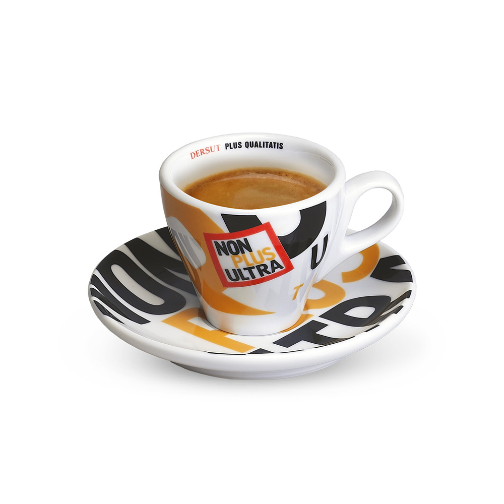 Capienza 80cc - TAZZINA CAFFÈ NON PLUS ULTRA IN PORCELLANA