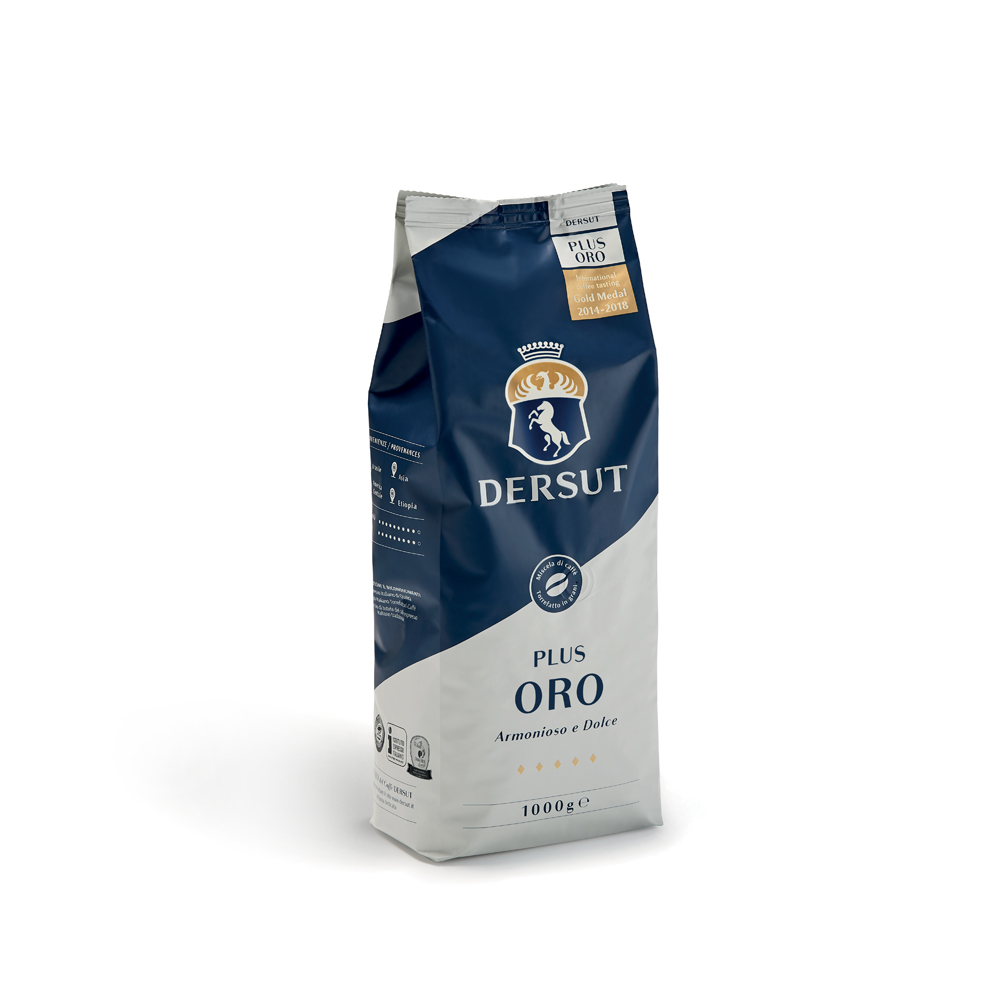 Confezione da 1Kg - CAFFÈ IN GRANI PLUS ORO