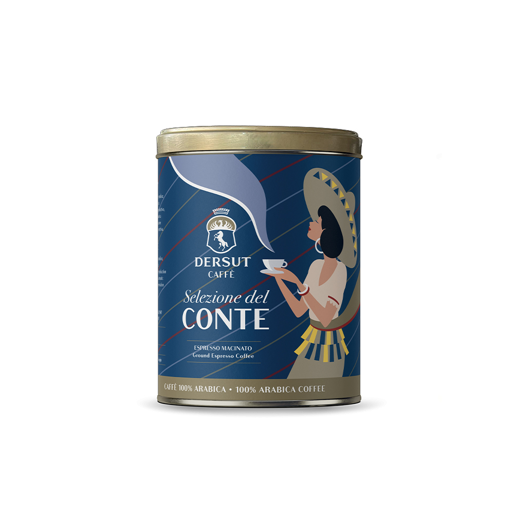 Confezione da 250g - CAFFÈ 100% ARABICA MACINATO SELEZIONE DEL CONTE