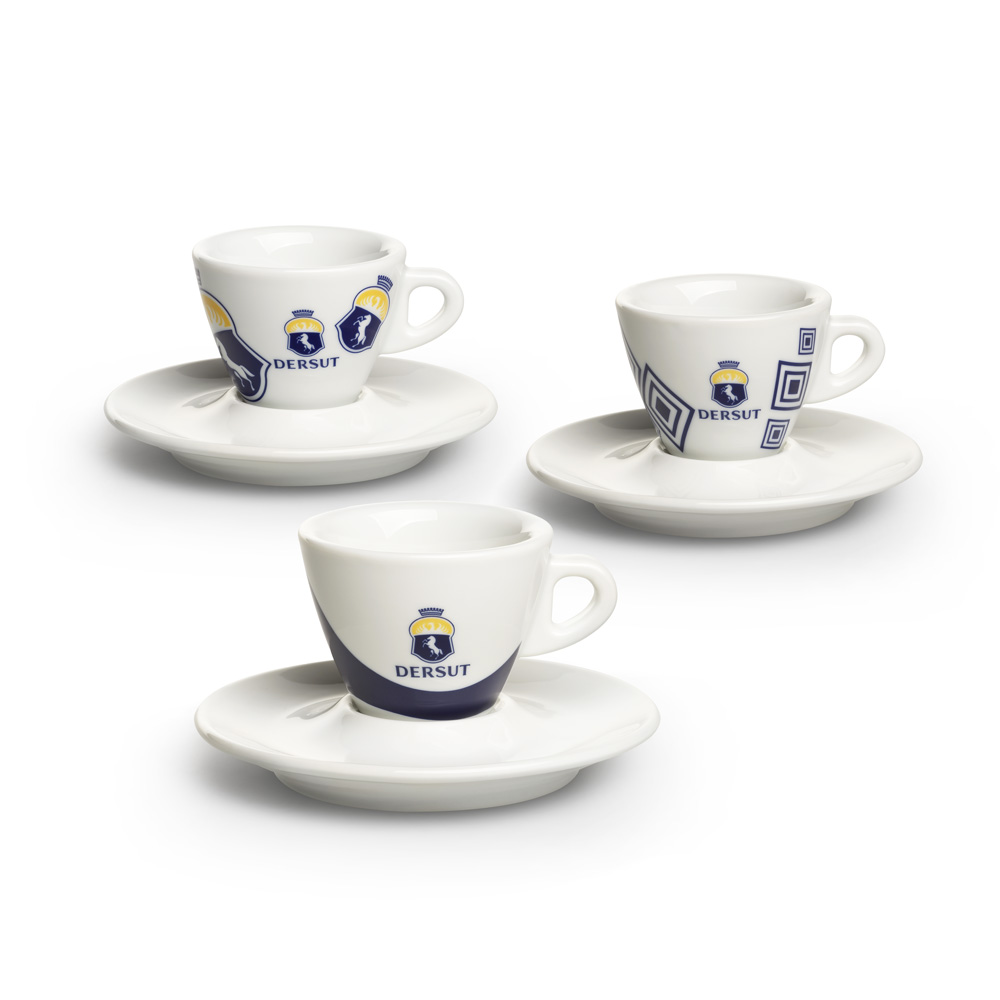 Capienza 80cc - TAZZINA ESPRESSO DECORATE DERSUT