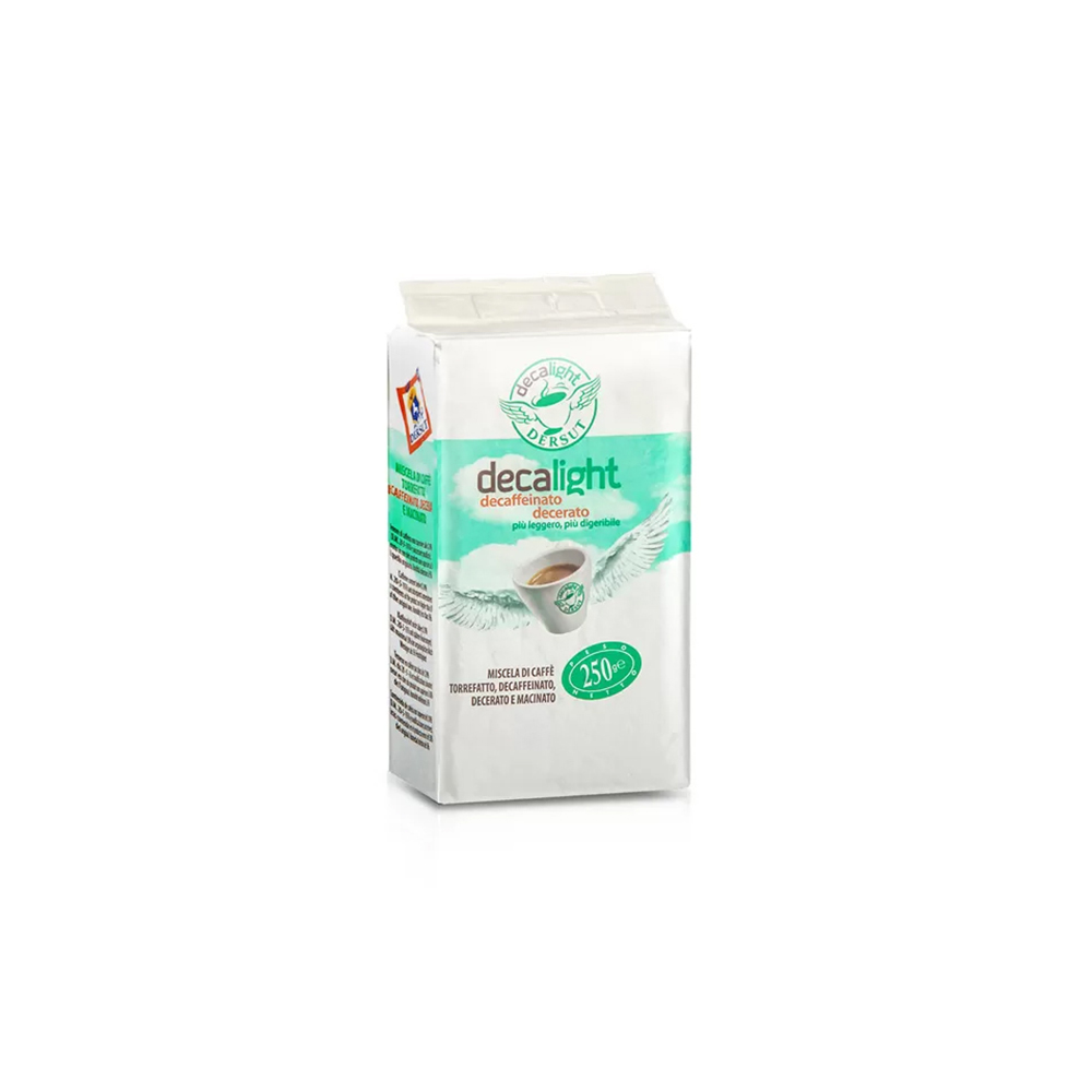 Confezione da 250g - CAFFÈ DECALIGHT (DECAFFEINATO) MACINATO
